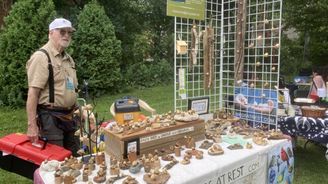 Birds At Rest Exhibit - Shorewood Artisan Market @ River Park 7/10/2021